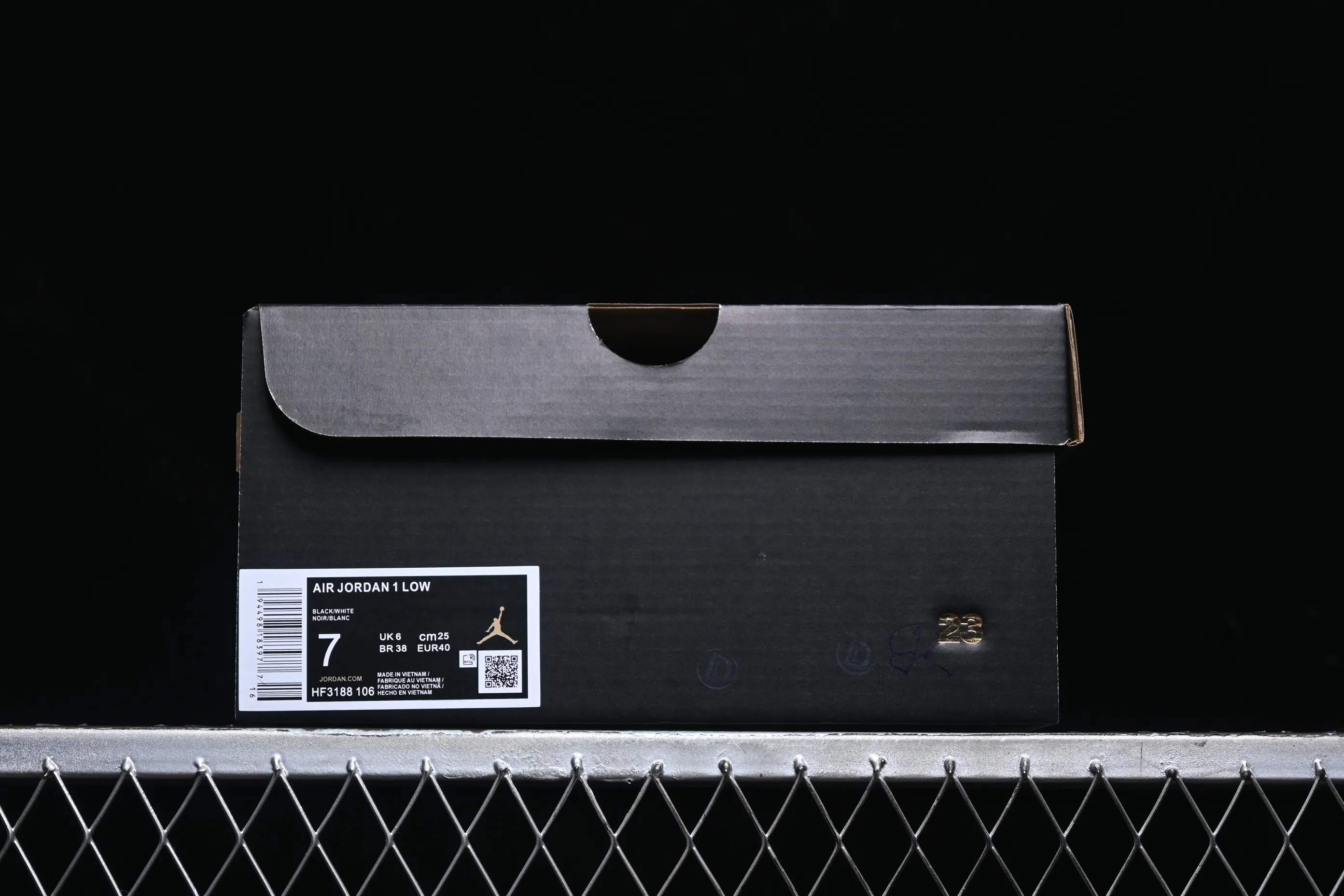 All categories Air Jordan Jordan series basketball shoes Air Jordan 1 Low Air Jordan 1 Low "Panda" AJ1 Joe 1 black and white panda low-top cultural and casual sneakers HF3188-106